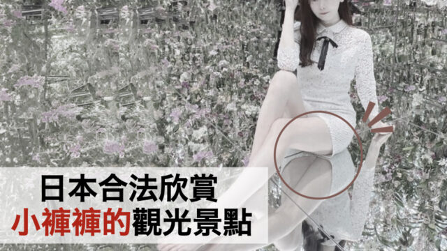 日本合法欣賞小褲褲的觀光景點