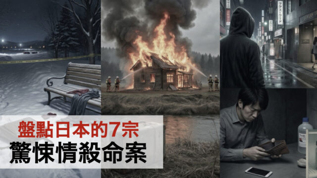 盤點日本的7宗驚悚情殺命案