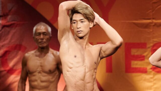 清爽偶像系肌肉男